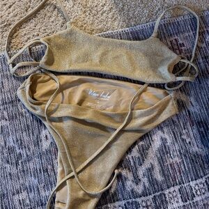 Gold Bikini Set